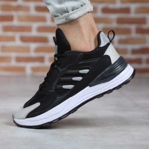 کتونی مردانه آدیداس مشکی طوسی روشن EXPNAND