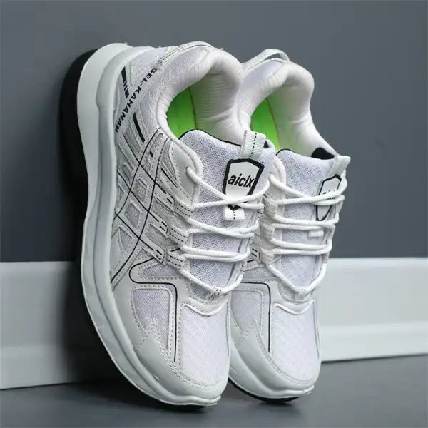 کتونی دخترانه اسیکس سفید مشکی رامیلا کتونی دخترانه اسیکس سفید مشکی رامیلا