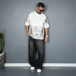 تیشرت اسپرت دیزل نیمه رنگی