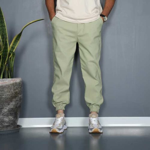 شلوار اسلش بنگال پسته ای