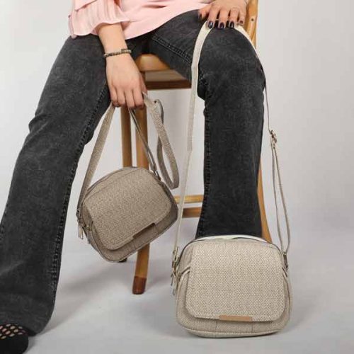 کیف یکطرفه زنانه سه خانه