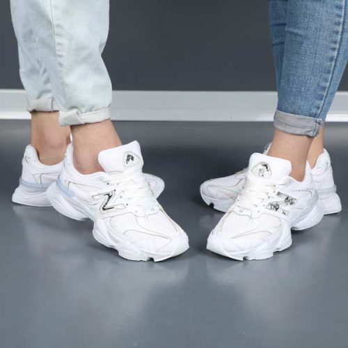 کتونی اسپرت نیوبالانس 9060 سفید تمام ANA