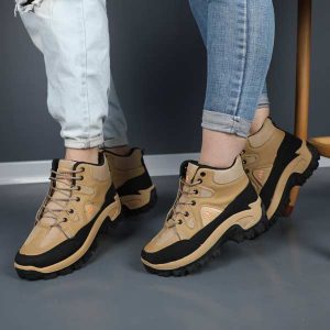 کتونی اسپرت جکس کرم مشکی