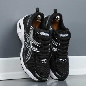 کتونی مردانه اسیکس TAK 1140 مشکی سفید