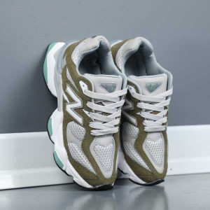 کتونی اسپرت نیوبالانس 9060 طوسی سبز یشمی رسپینا