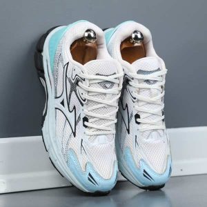 کتونی مردانه میزانو سفید آبی MIX