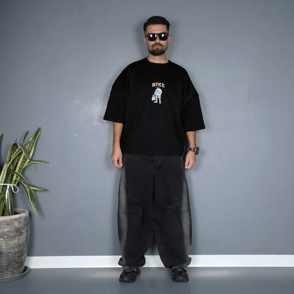 تیشرت استین سه ربع طرح نایک بوی _ TOLID