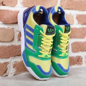 کتونی مردانه zx8000 حراجی سبز آبی