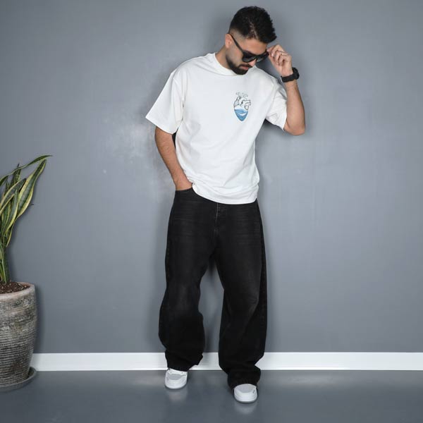 تیشرت اسپرت مدل قلب دریایی - TOLID