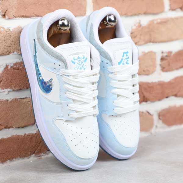 کتونی اسپرت نایک ایر جردن دراگون سفید آبی آسمانی PAFIKS