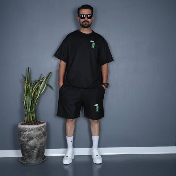 ست تیشرت و شلوارک کاکتوس - TOLID