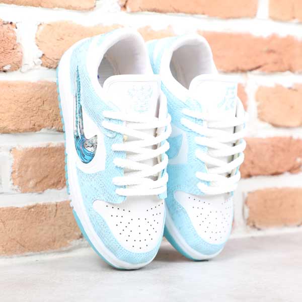 کتونی اسپرت نایک دراگون آبی سفید پوست ماری کتونی اسپرت نایک دراگون آبی سفید پوست ماری