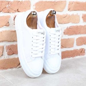 کتونی مردانه Louis Vuitton سفید تمام PK