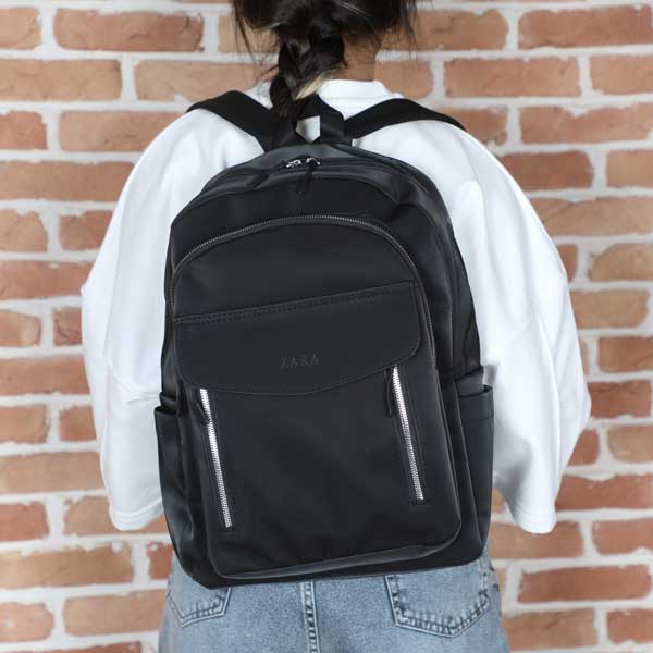 کوله دخترانه زارا دو زیپ