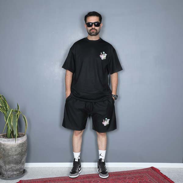 ست تیشرت و شلوارک باب اسفنجی کد 2 - TOLID