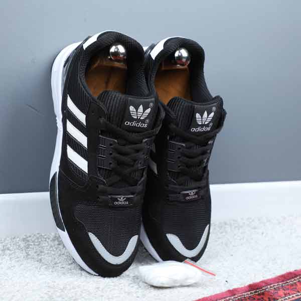 کتونی اسپرت آدیداس zx8000 مشکی سفید کد20