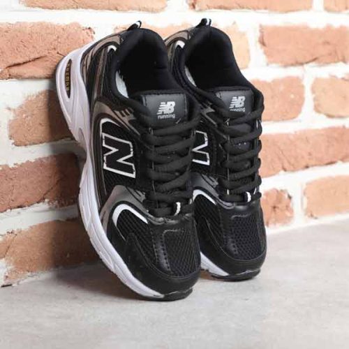 کتونی اسپرت NewBalance 530 مشکی زیر سفید