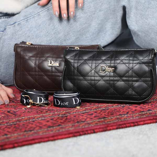 کیف دخترانه یکطرفه لوزی DIOR