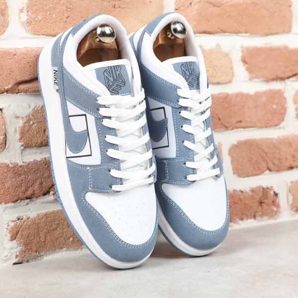 کتونی مردانه نایک SB سفید آبی HP کد56