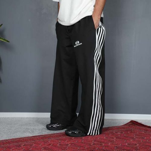 شلوار بگ بالنسیاگا بغل زیپ سه خط کد 2