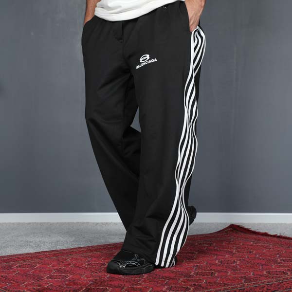 شلوار بگ بالنسیاگا بغل زیپ سه خط کد 2