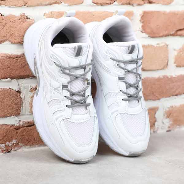 کتونی اسپرت مدل LV سفید تمام زاگرس