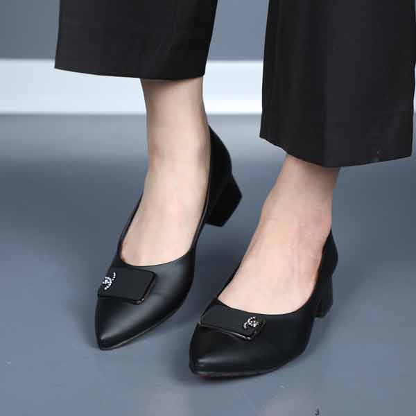 کفش زنانه مدل PRADO مشکی تمام