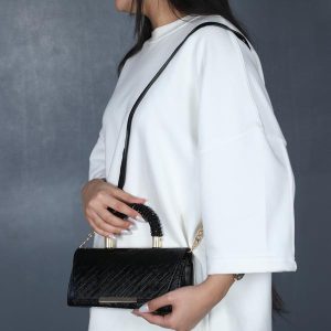 کیف دخترانه مجلسی رینگبند زیگزال