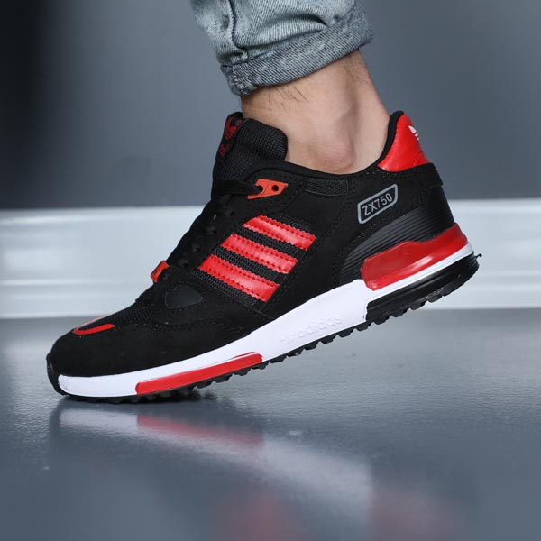 کتونی آدیداس ZX750 مشکی قرمز کد CB1