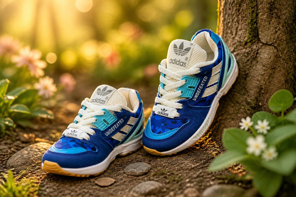 کتونی بچه گانه ZX8000 آبی سفید