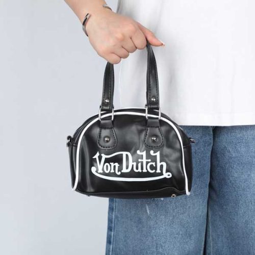 کیف زنانه دستی طرح VON DUTCH