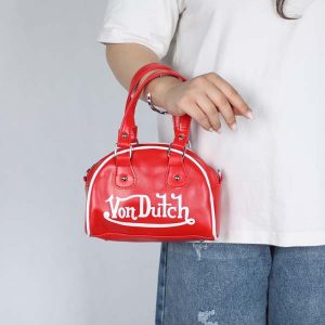 کیف زنانه دستی طرح VON DUTCH