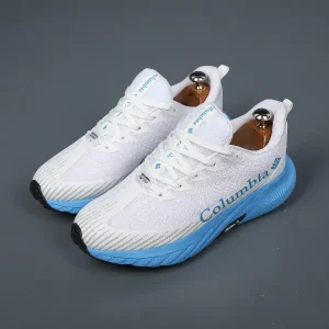 کتونی مردانه مدل Columbia سفید آبی PAYANDEH 02
